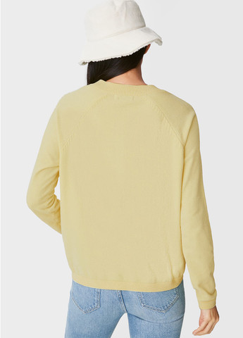 Светло-желтый демисезонный пуловер пуловер C&A