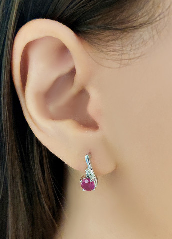 Серьги Silver Flame (255287477)