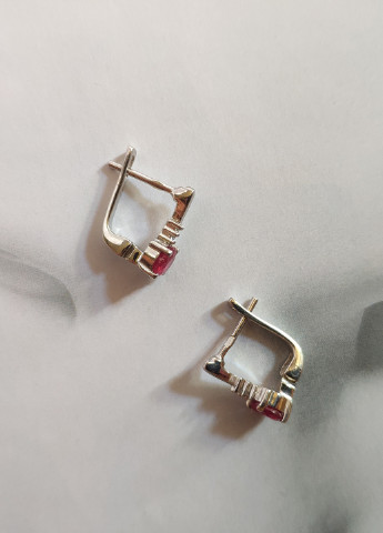 Серьги Silver Flame (255287477)