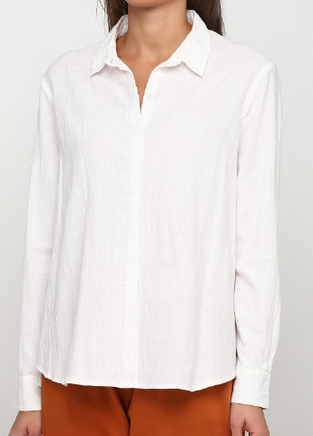 Белая демисезонная блуза Once