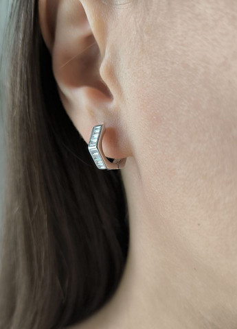 Сережки Silver Flame (336574527)