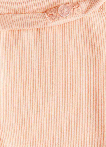 Персиковые демисезонные леггинсы H&M