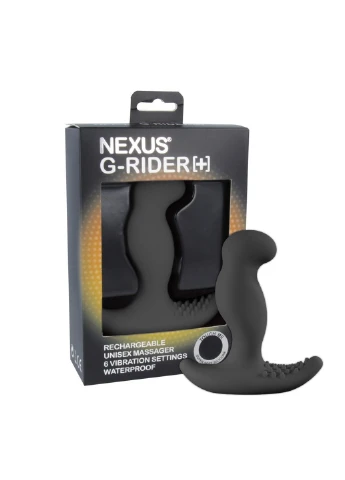 Масажер простати з вібрацією G-Rider Plus Black Nexus (252146383)