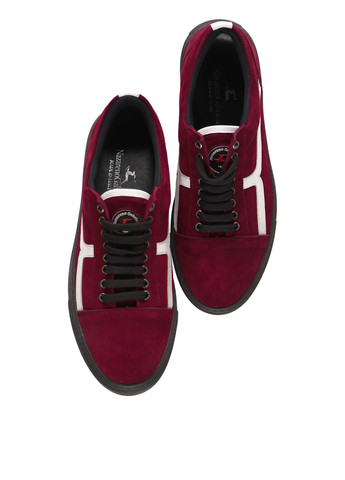 Бордові кеди Nazarenogabrielli