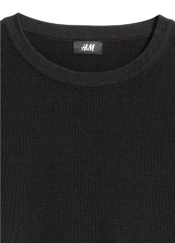 Черный демисезонный джемпер H&M