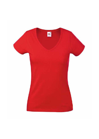 Красная демисезон футболка Fruit of the Loom 061398040XXL