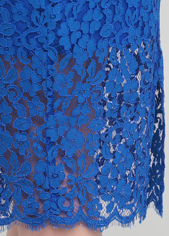Светло-синяя кэжуал однотонная юбка Bardot карандаш