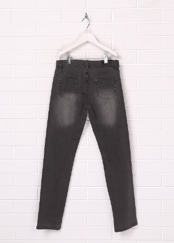 Серые демисезонные джинсы Iana