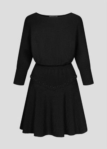 Чорна кежуал сукня Orsay однотонна