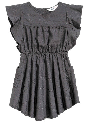Тёмно-серое платье H&M (137682083)