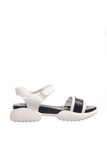 Черно-белые босоножки Viscala на липучке