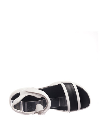 Черно-белые босоножки Viscala на липучке