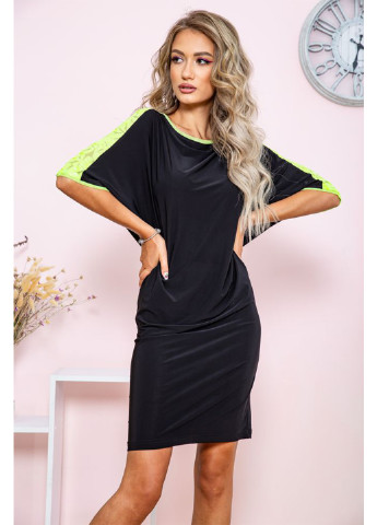 Чорна кежуал плаття, сукня Ager однотонна