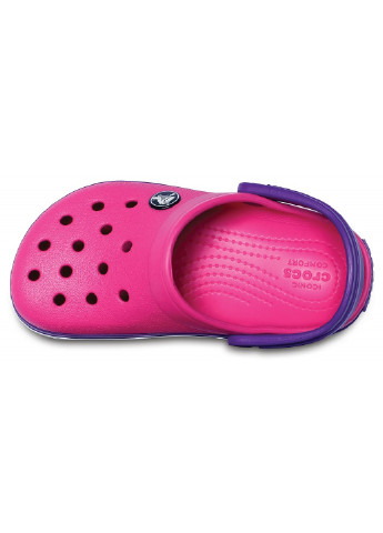 Темно-розовые сабо Crocs