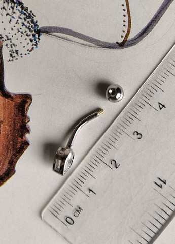 Сережка для пірсингу Silver Flame (350941251)