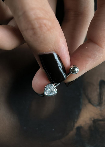 Сережка для пірсингу Silver Flame (350941251)