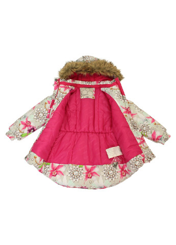 Белый зимний комплект зимний (куртка + полукомбинезон) renely Huppa