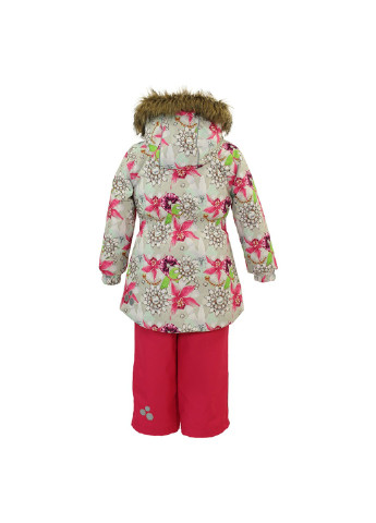 Белый зимний комплект зимний (куртка + полукомбинезон) renely Huppa