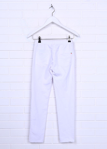 Белые кэжуал демисезонные зауженные брюки Silvian Heach