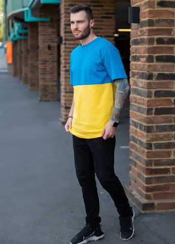 Сине-желтая футболка Elfberg