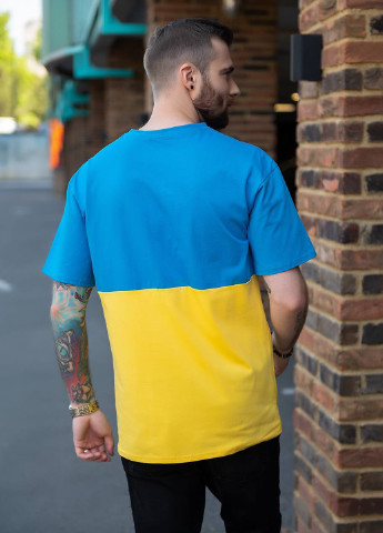 Синьо-жовта футболка Elfberg