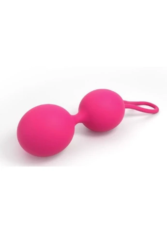 Вагинальные шарики Dual Balls Magenta, диаметр 3,6см, вес 55гр Dorcel (255073351)