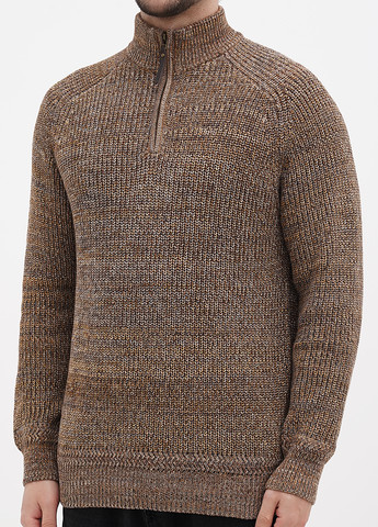 Коричневий зимовий светр Mantaray