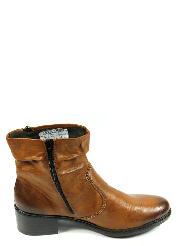 Осенние женские ботинки Rieker из искусственной кожи
