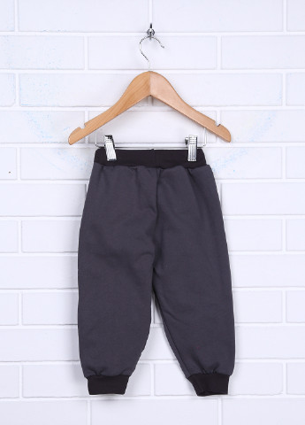 Темно-серые спортивные демисезонные брюки со средней талией Baby Art