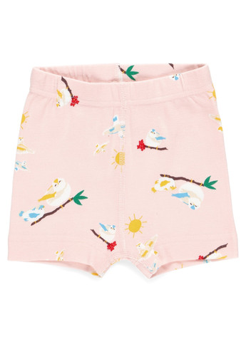 Пудровий літній костюм (футболка, шорти) The Moon & Back