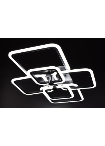 Люстра потолочная LED с пультом A2503/2+2+2-bk Черный 12х59х80 см. Sunnysky (253528222)