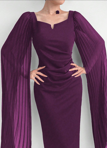 Рожева коктейльна, вечірня сукня сукня-футболка SHEIN однотонна