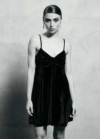 Чорна кежуал сукня а-силует Jennyfer однотонна