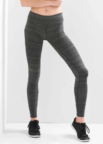 Серые демисезонные леггинсы Gap