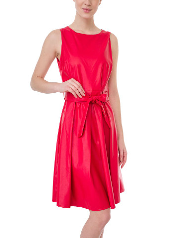 Червона кежуал плаття, сукня Please однотонна