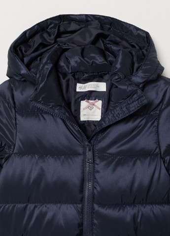 Темно-синя демісезонна куртка H&M