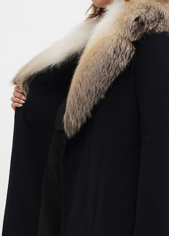 Темно-синее демисезонное Пальто Max Mara