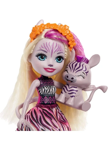 Лялька Enchantimals Zadie Zebra & Ref Зебра Зеді (GTM27) Mattel (255665587)