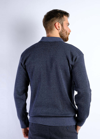Синий демисезонный свитер Time of Style