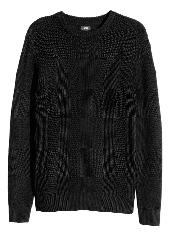 Черный демисезонный джемпер джемпер H&M