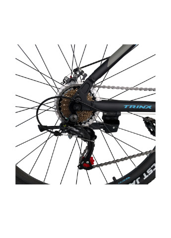 Велосипед Trinx m136elite 27.5"x18" matt-black-blue-grey (146489514)