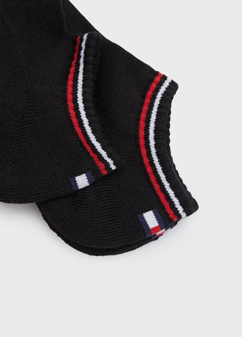 Чорні шкарпетки (2 пари) Tommy Jeans логотипи (347246572)