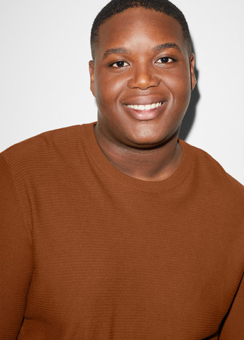 Коричневий демісезонний джемпер джемпер C&A