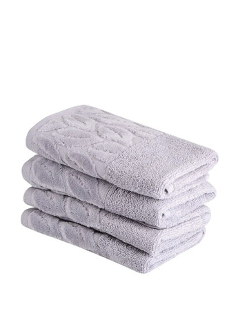 Рушник, 100% бавовна Leaves Gray колір сірий CB-00281550 Soho сірий