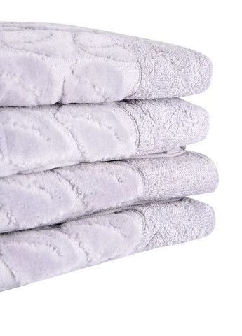 Рушник, 100% бавовна Leaves Gray колір сірий CB-00281550 Soho сірий