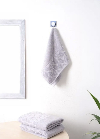 Рушник, 100% бавовна Leaves Gray колір сірий CB-00281550 Soho сірий