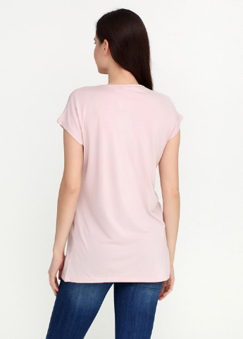 Светло-розовая летняя футболка Bir Kim