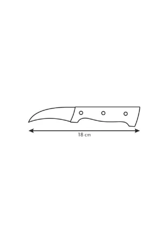 Нож для чистки Home Profi 18 см фигурный Tescoma (254453963)