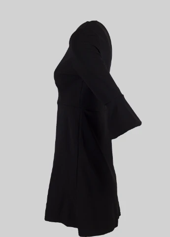 Черное кэжуал платье Boohoo однотонное
