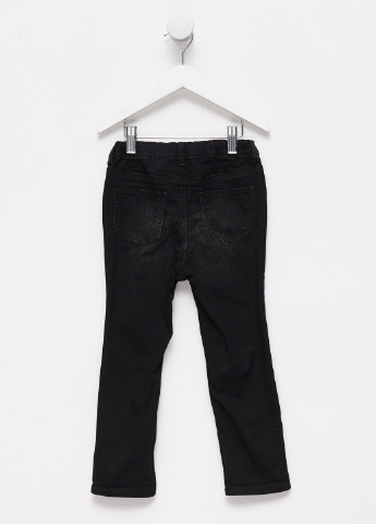 Черные демисезонные скинни джинсы H&M